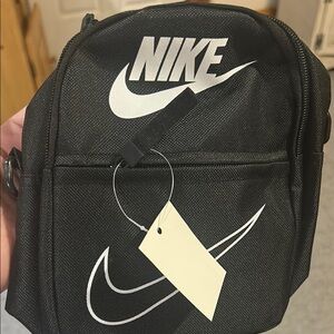 Nike Black Backpack with Iconic Swoosh Logo